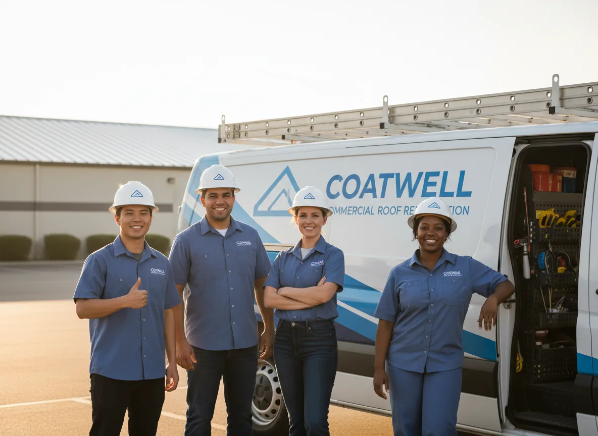 Commercial roof coating company in Scituate, MA